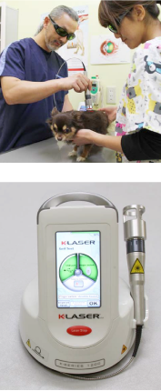 laser_img_7 治療風景とレーザー機器